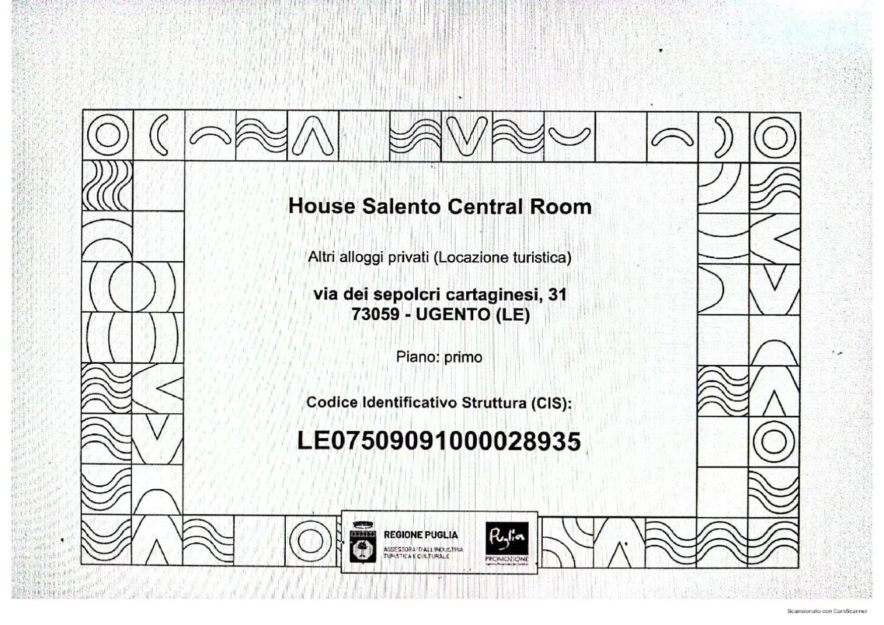 טורה סן ג'ובאני אוג'נטו House Salento Central Rooms מראה חיצוני תמונה